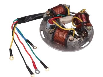 Obrázok z alternátor stator pre Piaggio, Vespa GT, GTR, Super, Sprint, TR 50, 125, 150cc