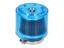 Obrázok z vzduchový filter Air-System metal filter 38mm priama verzia modrá farba 
