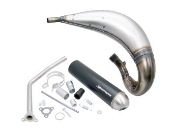 Obrázok z výfuk Tecnigas E-NOX oceľ. pre Rieju MRT 50cc