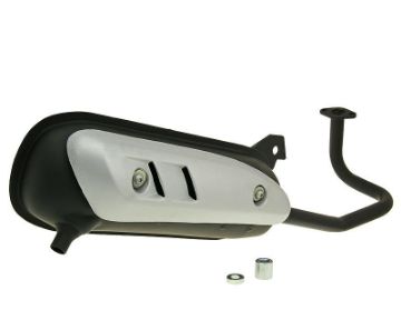 Obrázok z výfuk 101 pre 139QMB GY6 50cc China 4-takt 12/13"