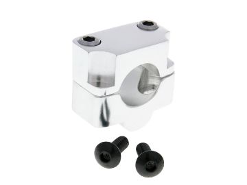 Obrázok z Objímka - držiak na riadidlá 22mm na 28,6mm strieborná