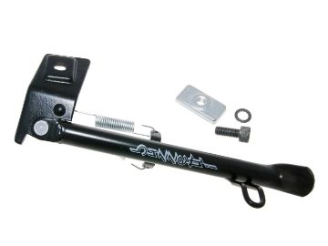 Obrázok z stojan bočný  Buzzetti čierna farba Piaggio Typhoon, Zip SP