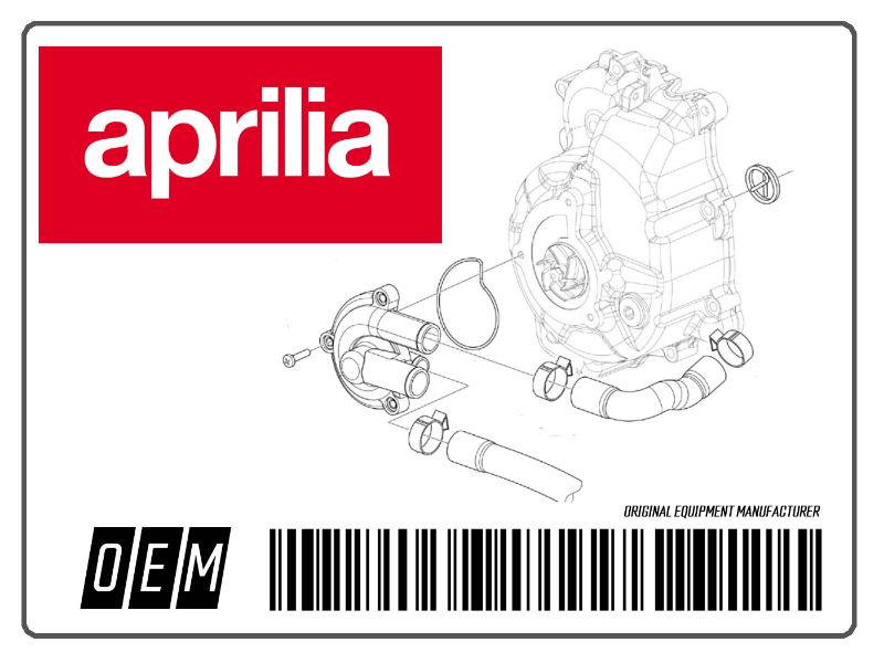 Obrázok z Mechanizmus zámok sedadla Aprilia SR R