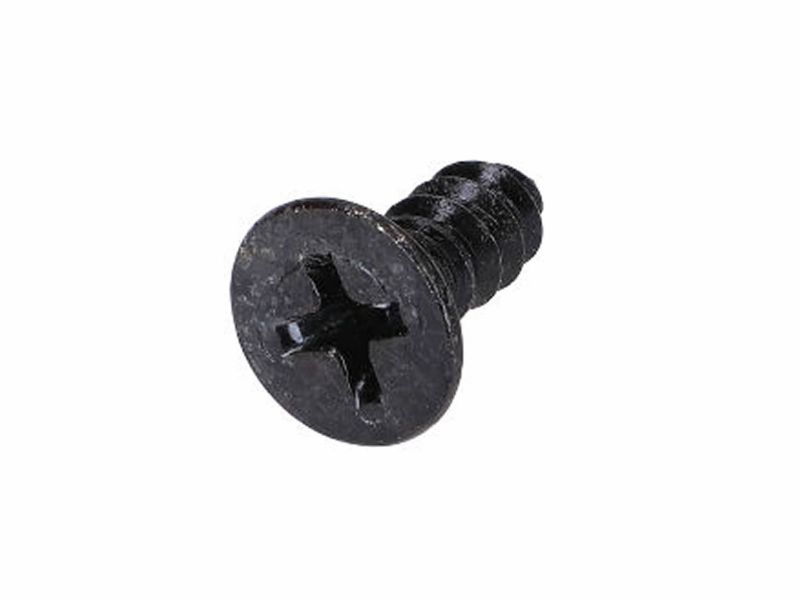 Obrázok z skrutka kapotáže čierna farba 4.8x13mm zapustená krížová hlavička 