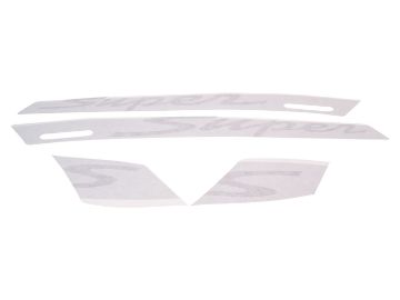 Obrázok z Nálepka/polep sada / samolepky sada "Super" OEM šedé color pre Vespa GTS Super Sport 742/B