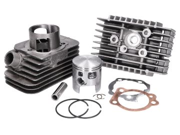 Obrázok z valec sada Malossi racing 73cc 46,5mm 12mm piestny čap pre Piaggio Bravo, Boxer, Superbravo, Boss, Grillo, SI