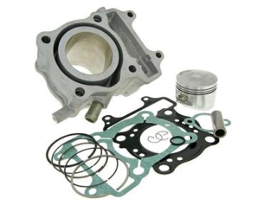 Obrázok z valec sada Airsal sport 125cc 52.4mm pre Honda SH, NES, FES, PES, Keeway Outlook, Tell Logik 125