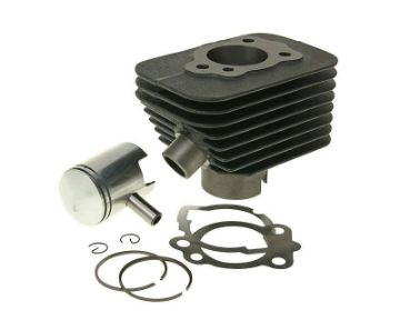 Obrázok z valec sada 50cc 10mm piestny čap pre Piaggio Boss, Bravo, Ciao, GRILLO, Si