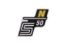 Obrázok z Nápis - emblem - samolepka S50 N žltá pre Simson S50