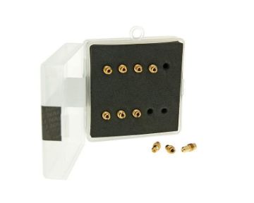 Obrázok z Sada voľnobežných trysiek Naraku pre Dellorto karburátor PHBG - PHBD 30-50 - 10 ks