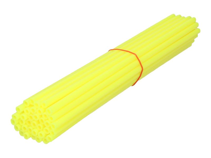 Obrázok z návleky na špajdle sada 250mm neon žltá pre - 36 ks