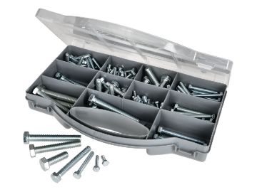 Obrázok z skrutky šesťhranné M5-M10 145-dielna sada