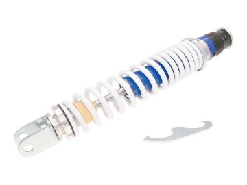 Obrázok z Tlmič zadný  carbon Sport 350mm modrá farba / biela farba pre Gilera Runner 50, 125, 180 2-takt