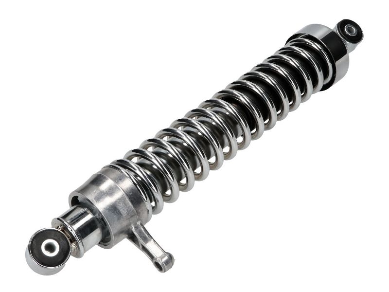 Obrázok z tlmič  Enduro zadný ľavý s chrom krytkou (2.5cm extended type) pre Simson S51, S53, S70, S83