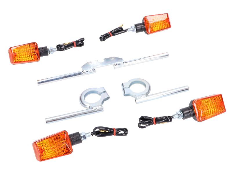 Obrázok z smerovky sada 12V 20W  pozink pre Simson S50, S51, S70