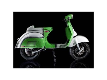 Obrázok z Konverzná sada pre kotúčovú brzdu zadnú SERIE PRO upravený pre GTS 12" ráfik zadný pre Vespa PX80-200, PE, Lusso, ´98, MY, ´11