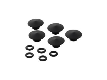 Obrázok z Kryty skrutiek kolesa predné, zadné SIP pre Vespa ET2, ET4, LX, LXV, S, GTS, GTS Super, GTV, GT 60, GT, GT L 50-300cc