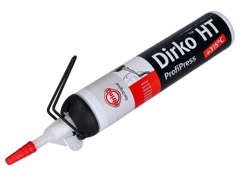 Obrázok z silikon na motory Dirko HT ProfiPress čierny +315°C 200ml