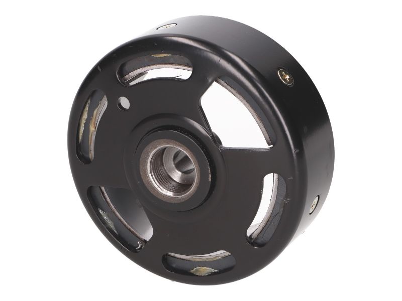 Obrázok z rotor - magnet zapaľovania odtrhové ramienko / prerušovač kontaktu zapaľovanie pre Simson S51, Schwalbe KR51/2, SR50