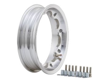 Obrázok z Ráfik Octopus široký bezdušový plášť SIP preBrzdový bubon Octopus pre Lambretta 125 LI, Special, GP, DL, 150 LI, Special, SX, GP, 175 TV, 200 TV, SX, GP, DL