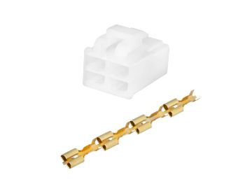 Obrázok z Konektor pre napojenie regulátora napätia, typ: GY6, Kymco pre Vespa, Lambretta univerzálna