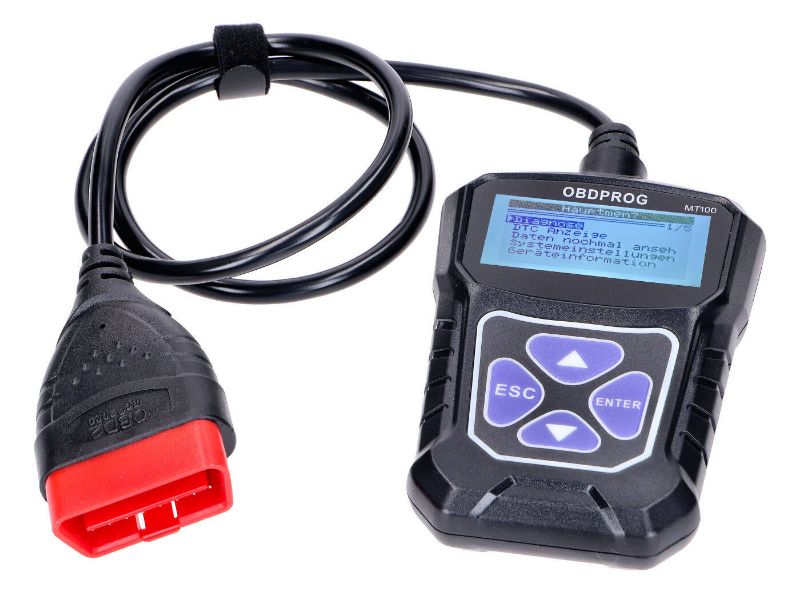 Obrázok z OBD diagnostický prístroj motora MT100 pre skúter, motorku EFI 4-takt Euro4, Euro5 - univerzálny