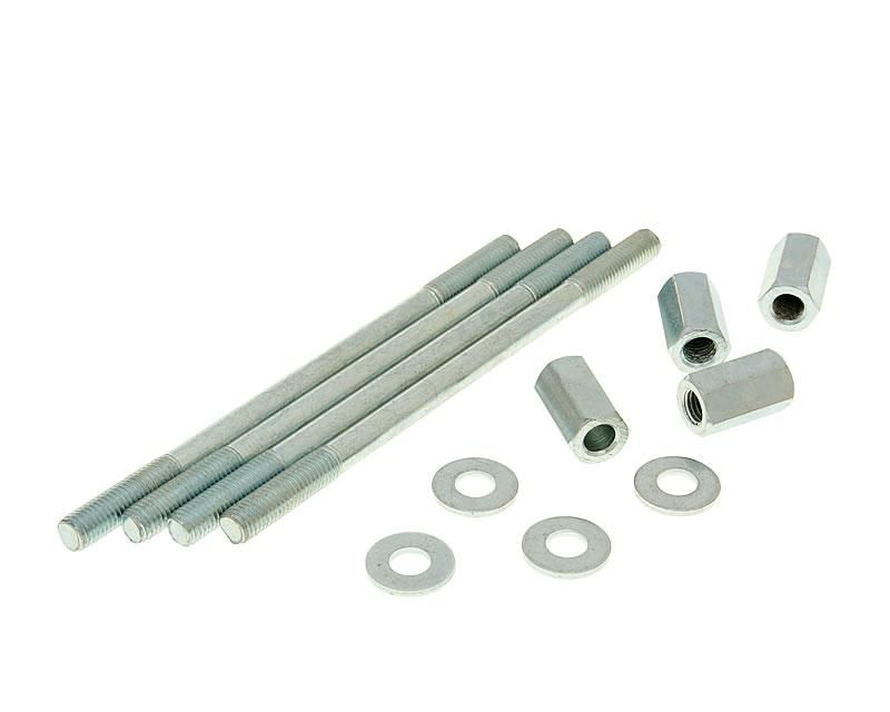 Obrázok z valec skrutka sada vrátane matíc M7x120mm - 4 ks pre Derbi EBE, EBS