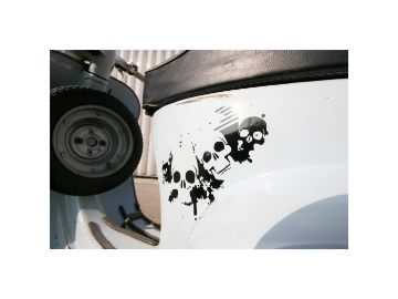 Obrázok z samolepka SIP "Lebka"