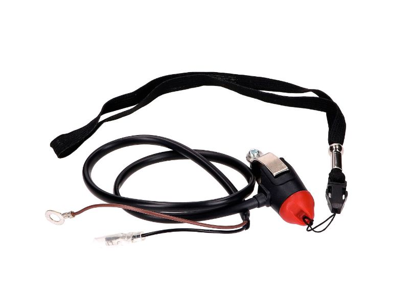 Obrázok z kill switch / núdzový vypínač  magnetický pre montáž na  riadidlá