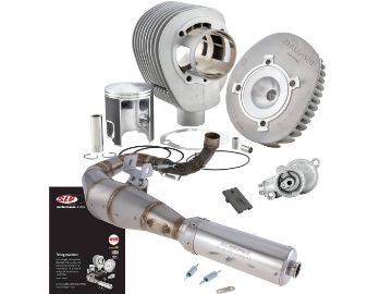 Obrázok z Tuningová sada SIP MALOSSI 210 cc SPORT "Legal" pre Vespa 200 Rally, P200E, PX200 E, Lusso