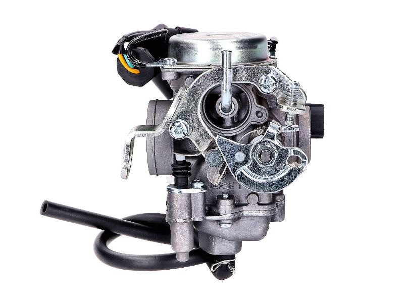 Obrázok z karburátor Dellorto 18mm TK SVB18 AW1 pre SYM Fiddle 2, Fiddle 3, Crox, Jet 4, Orbit 2, 12" 4-takt 50cc Euro4 25km/h, 45km/h 18-20