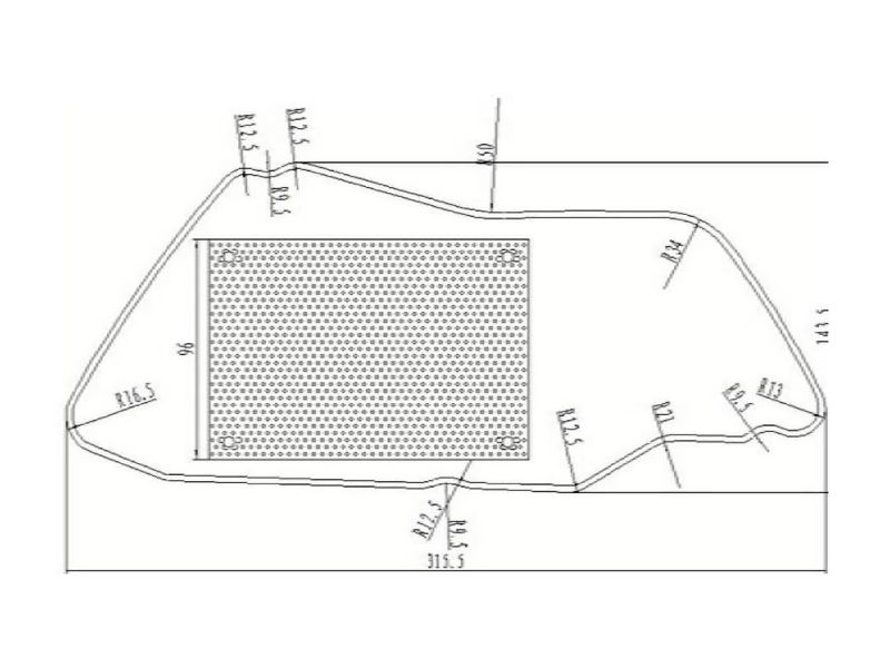 Obrázok z vzduchový filter náhrada pre Yamaha BWs 125, Zuma 125