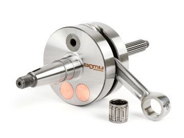 Obrázok z Kľukový hriadeľ s dlhým zdvihom - BGM Evolution 2, zdvih 55 mm, ojnica 110 mm, Ø=90 mm,  Piaggio Maxi 2-takt, Aprilia SR125, Gilera Runner 125FX, 180FXR, Italjet Dragster 125, 180, Piaggio SKR125, SKR150, TPH125, Skipper125, Skipper150, Hexagon 125EX, 150EX, 1